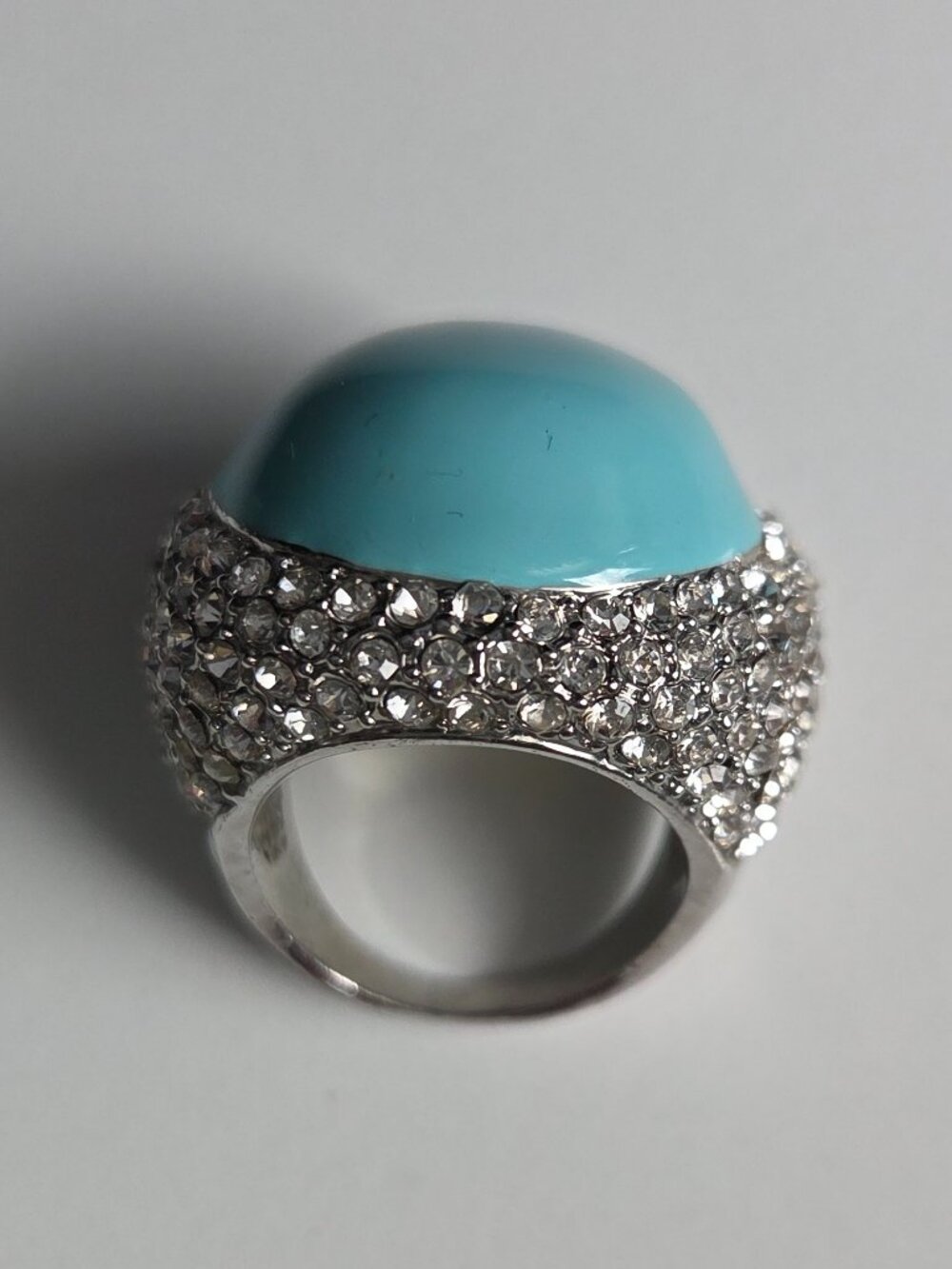 Turquoise Cocktail Ring - Picture 2 of 5